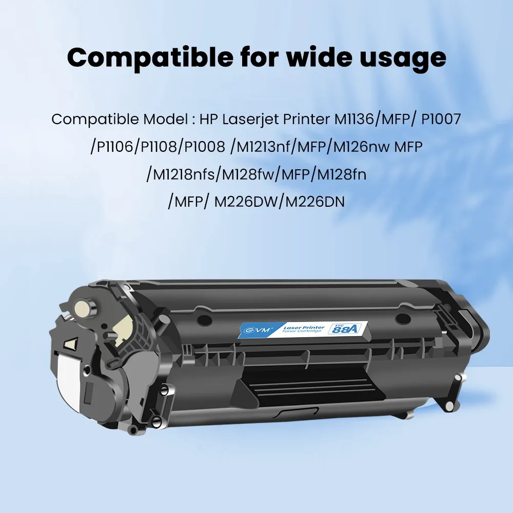 EVM Compatible Laser Cartridge For HP 88A view 3